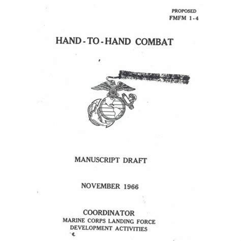 The Army. . Cia hand to hand combat pdf
